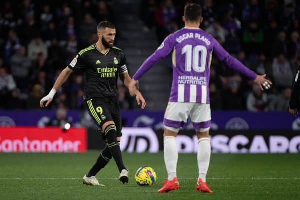 Karim Benzema Oscar Plano Real Madrid Valladolid