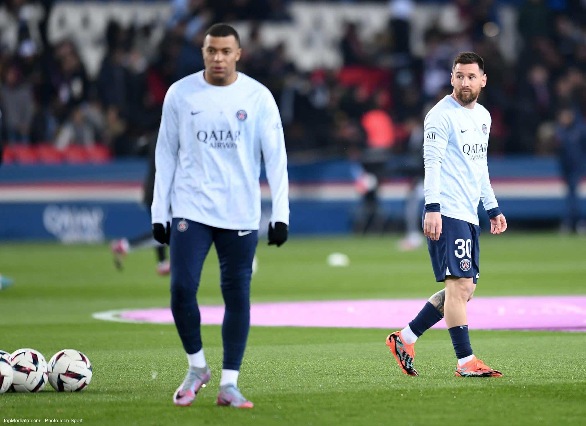 Kylian Mbappé Lionel Messi, PSG Paris Saint-Germain