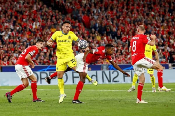 Lautaro Martinez Florentino Luis Inter Benfica
