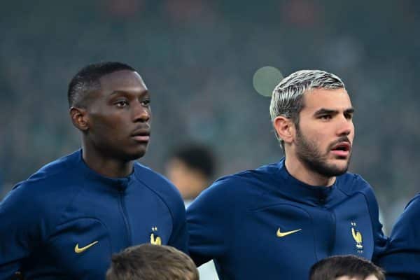 Randal Kolo Muani Theo Hernandez Equipe de France