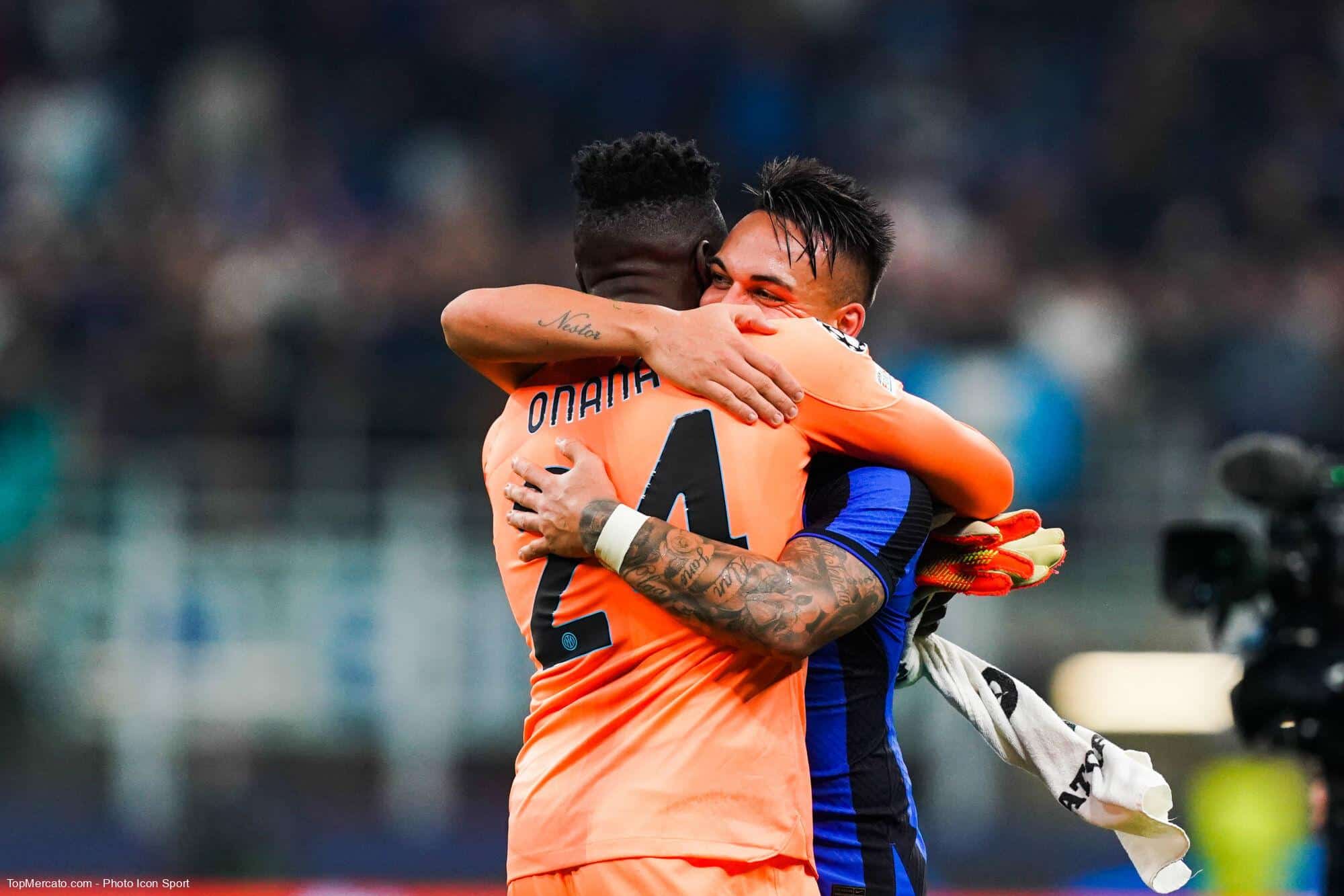André Onana Lautaro Martinez Inter