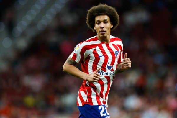 Axel Witsel, sous le maillot de l'Atlético Madrid