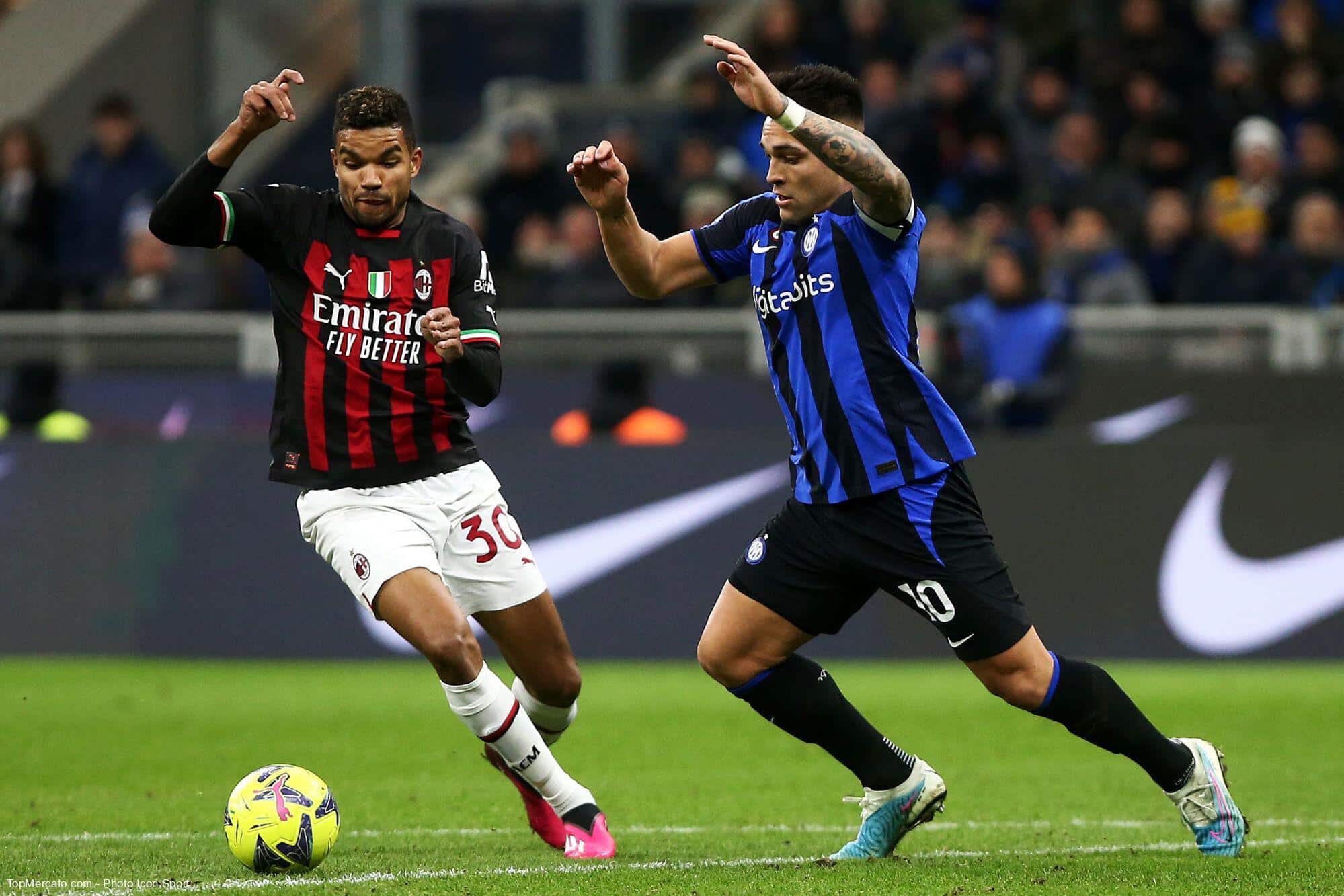 Match Inter Milan - Milan AC : chaîne TV et compos officielles