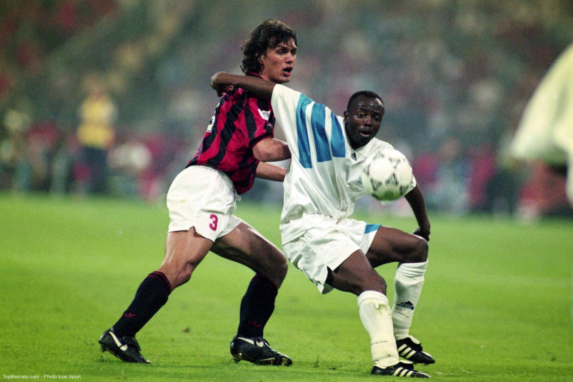 Paolo Maldini Abedi Pelé AC Milan OM