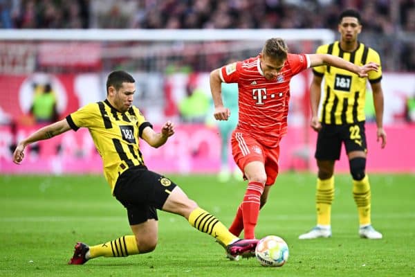 Raphal Guerreiro Joshua Kimmich Dortmund Bayern Munich
