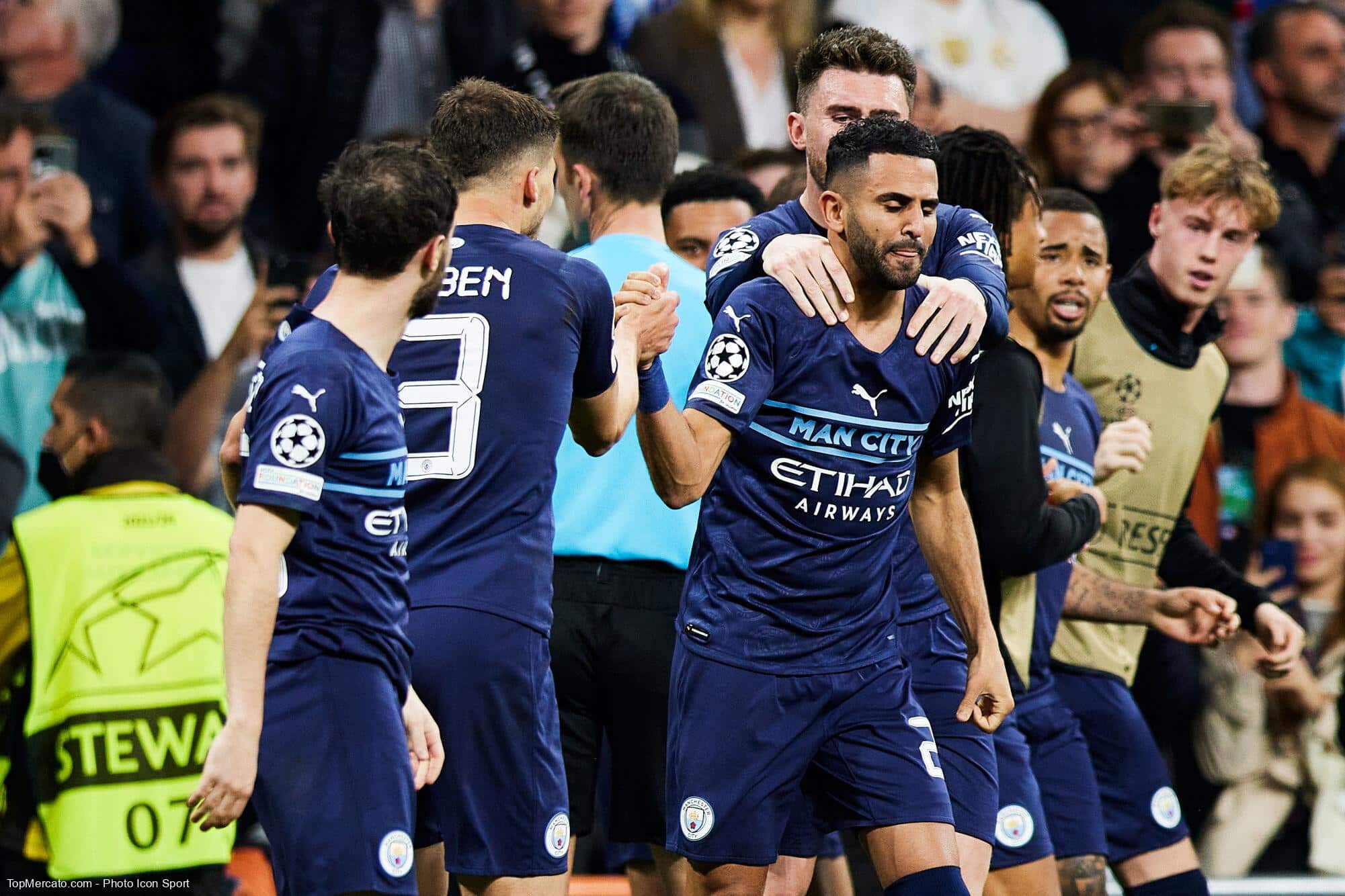 Riyad Mahrez, Manchester City Real Madrid