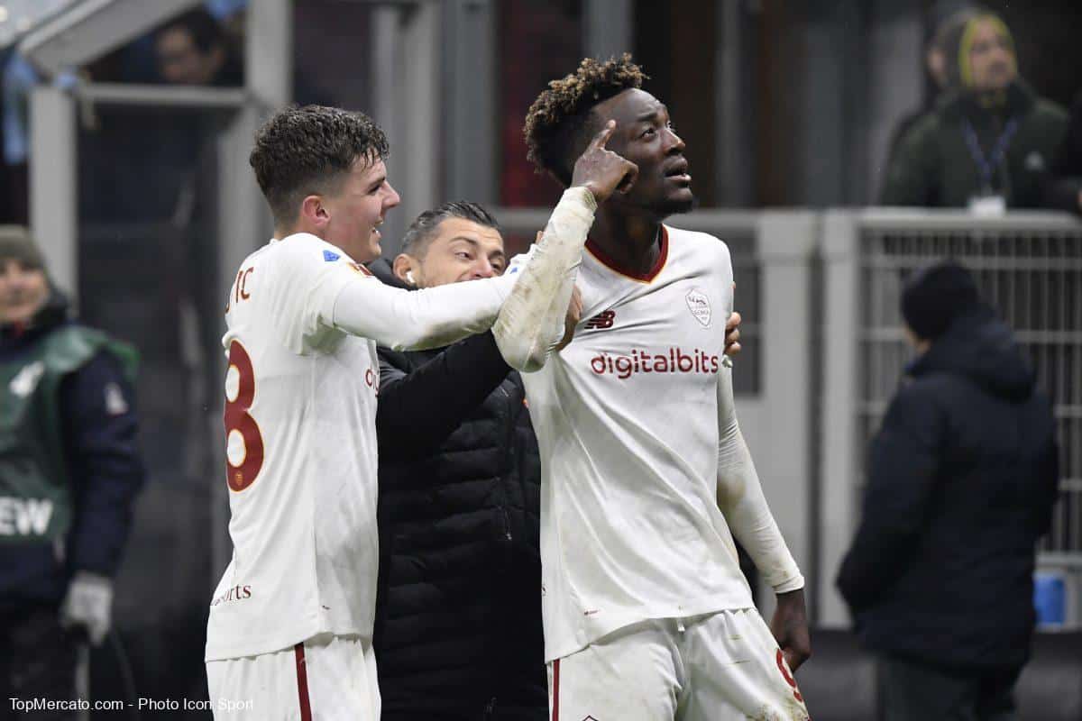 Benjamin Tahirovic Tammy Abraham AS Roma
