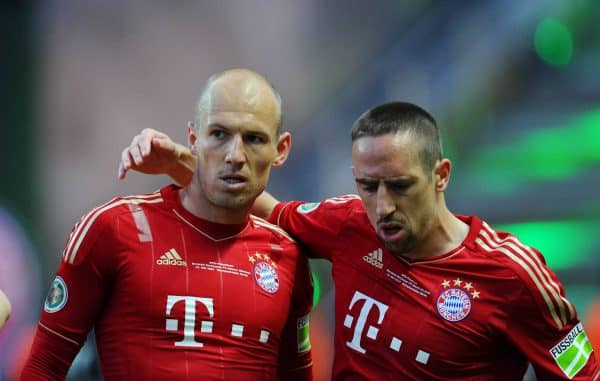Arjen Robben Franck Ribéry Bayern Munich