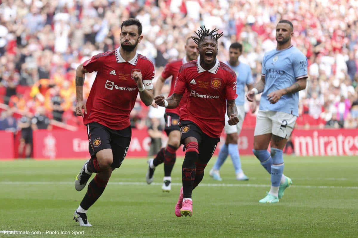 Bruno Fernandes Fred Manchester United