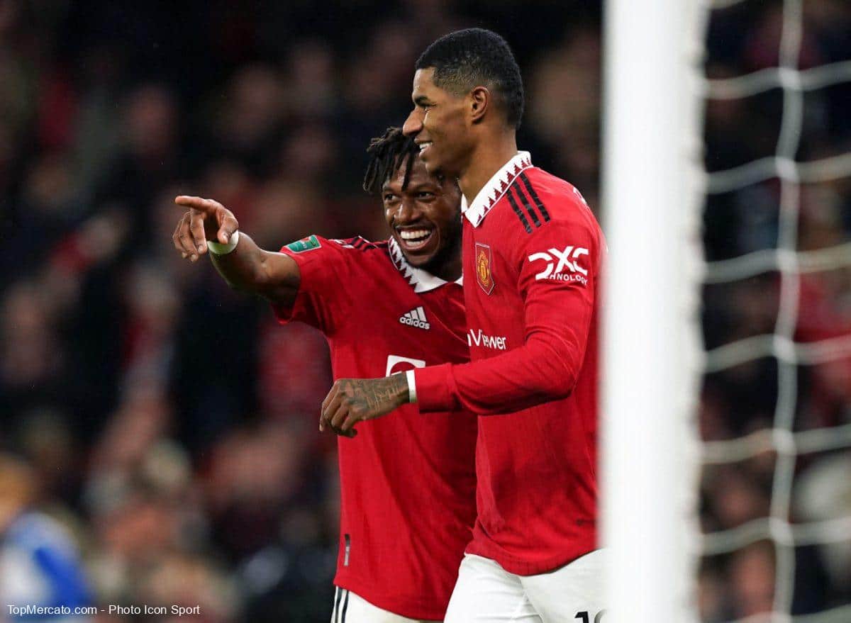 Fred Marcus Rashford Manchester United