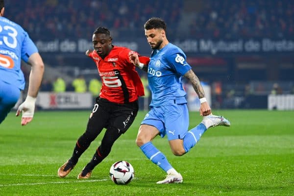 Jérémy Doku Jonathan Clauss Rennes OM