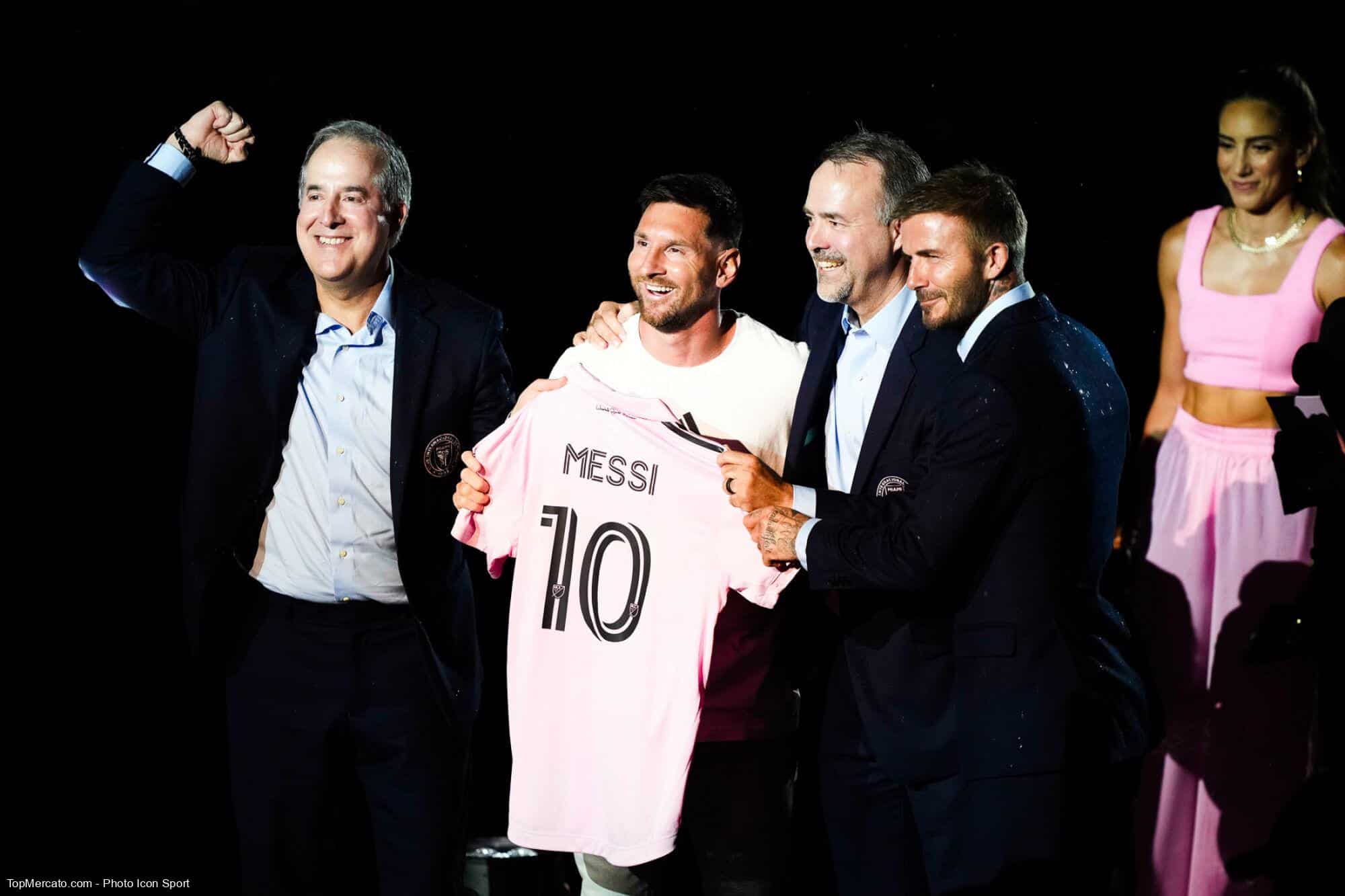 Lionel Messi David Beckham Inter Miami