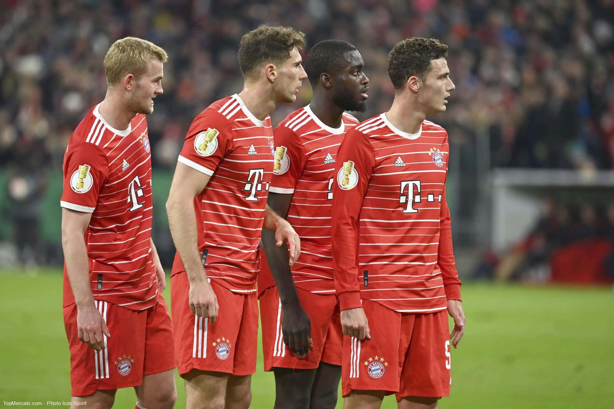 Matthijs De Ligt Leon Goretzka Dayot Upamecano Benjamin Pavard Bayern Munich