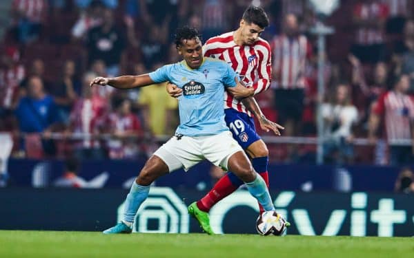 Renato Tapia Alvaro Morata Celta Vigo Atlético Madrid