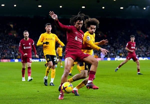 Trent Alexander-Arnold Rayan Aït Nouri Liverpool Wolverhampton