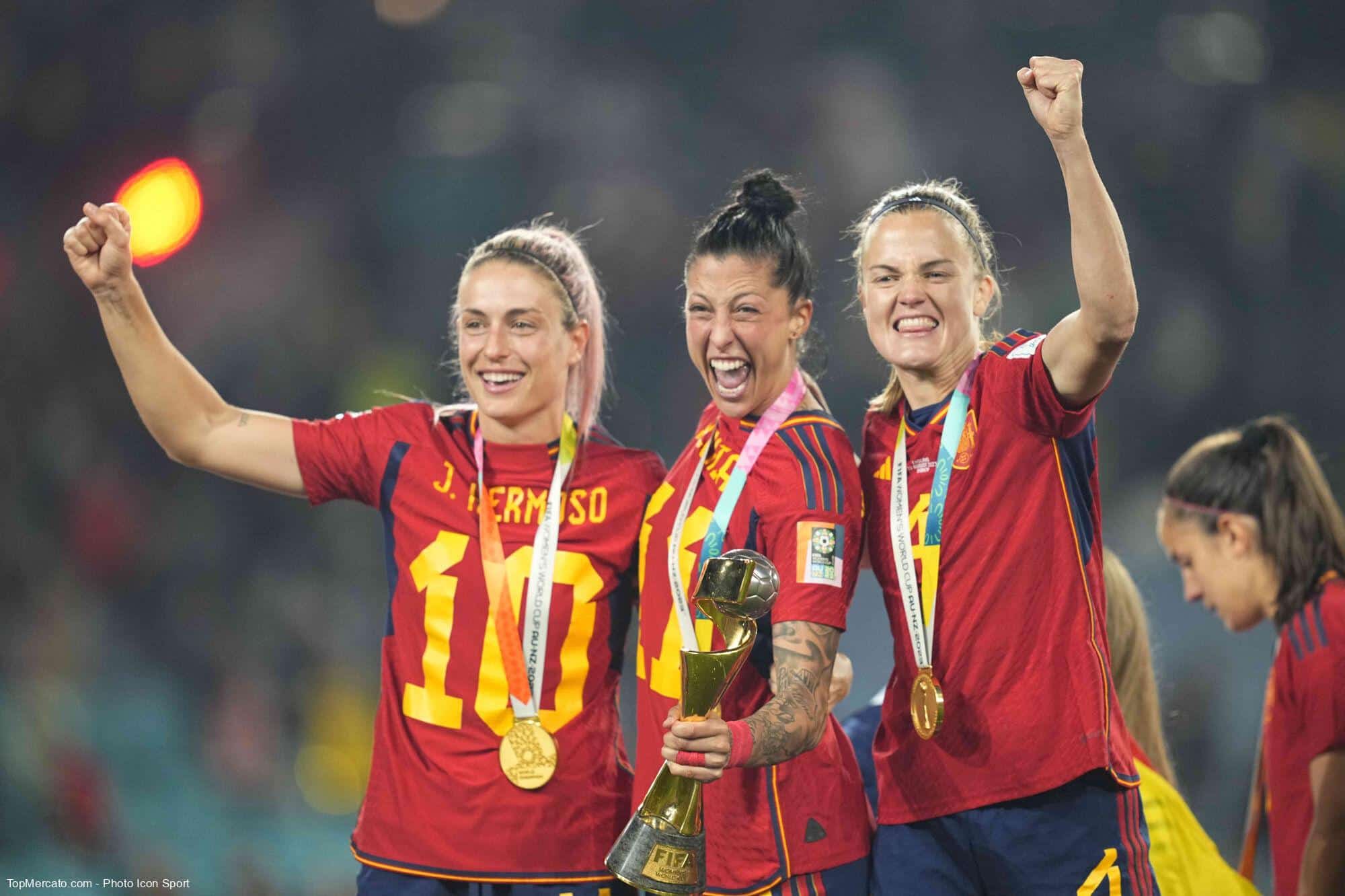 Alexia Putellas Jennifer Hermoso Irene Paredes Espagne