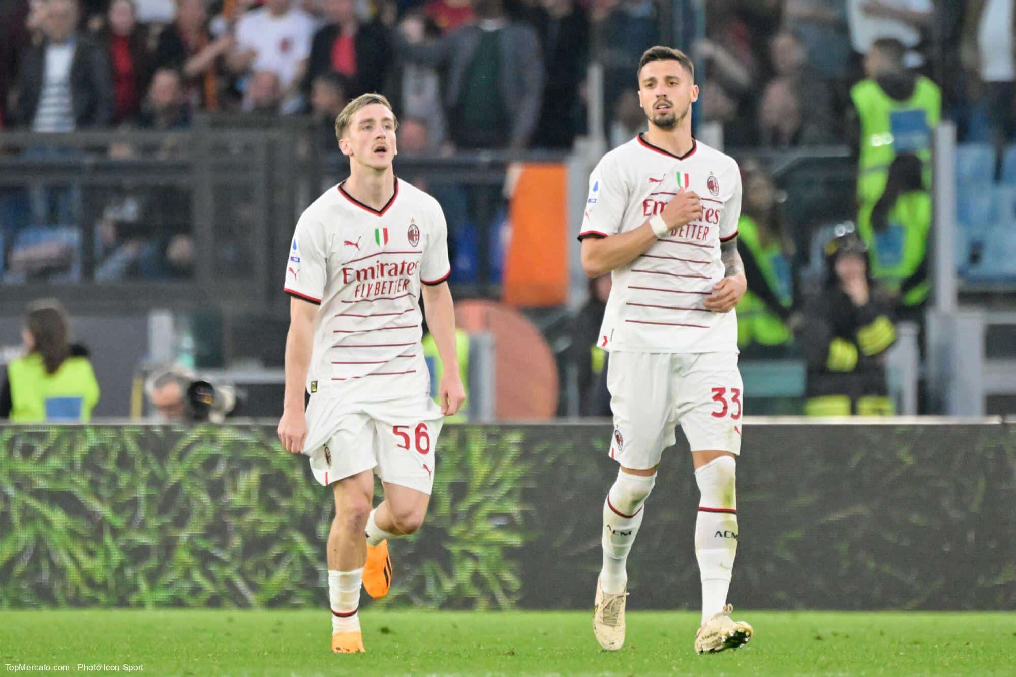 Alexis Saelemaekers Rade Krunic AC Milan