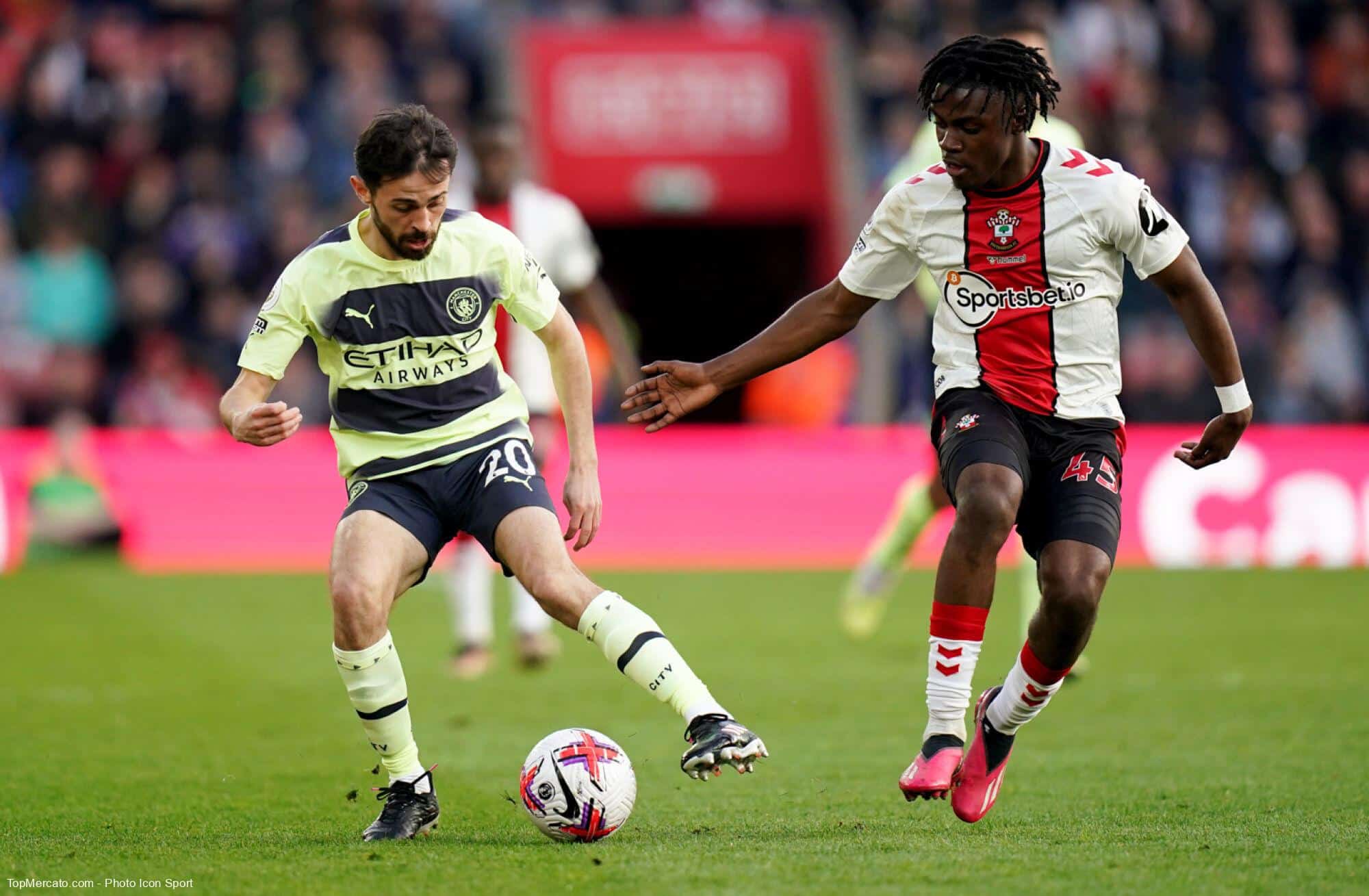 Bernardo Silva Roméo Lavia Southampton Manchester City
