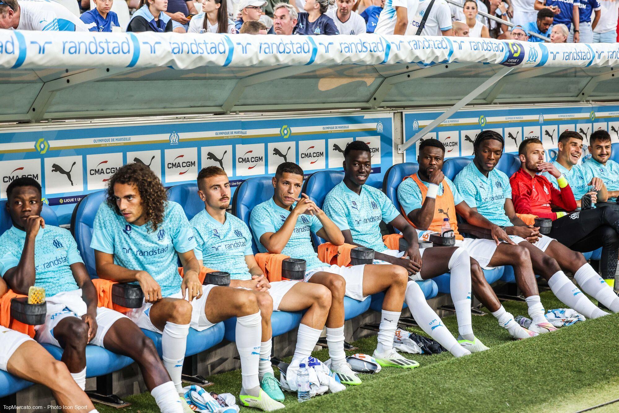 Mattéo Guendouzi Valentin Rongier Amine Harit Isaak Touré Chancel Mbemba OM Marseille