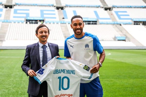 Aubameyang affiche ses ambitions avec l'OM