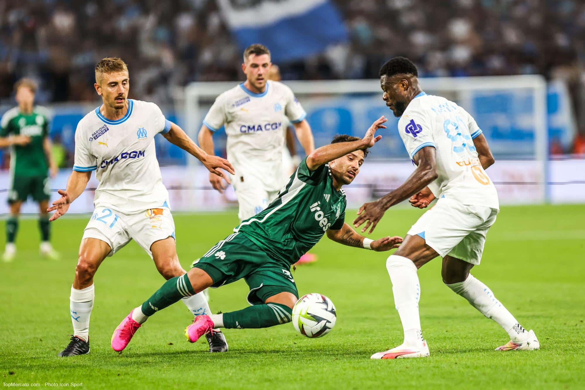 Valentin Rongier Chancel Mbemba OM Panathinaïkos