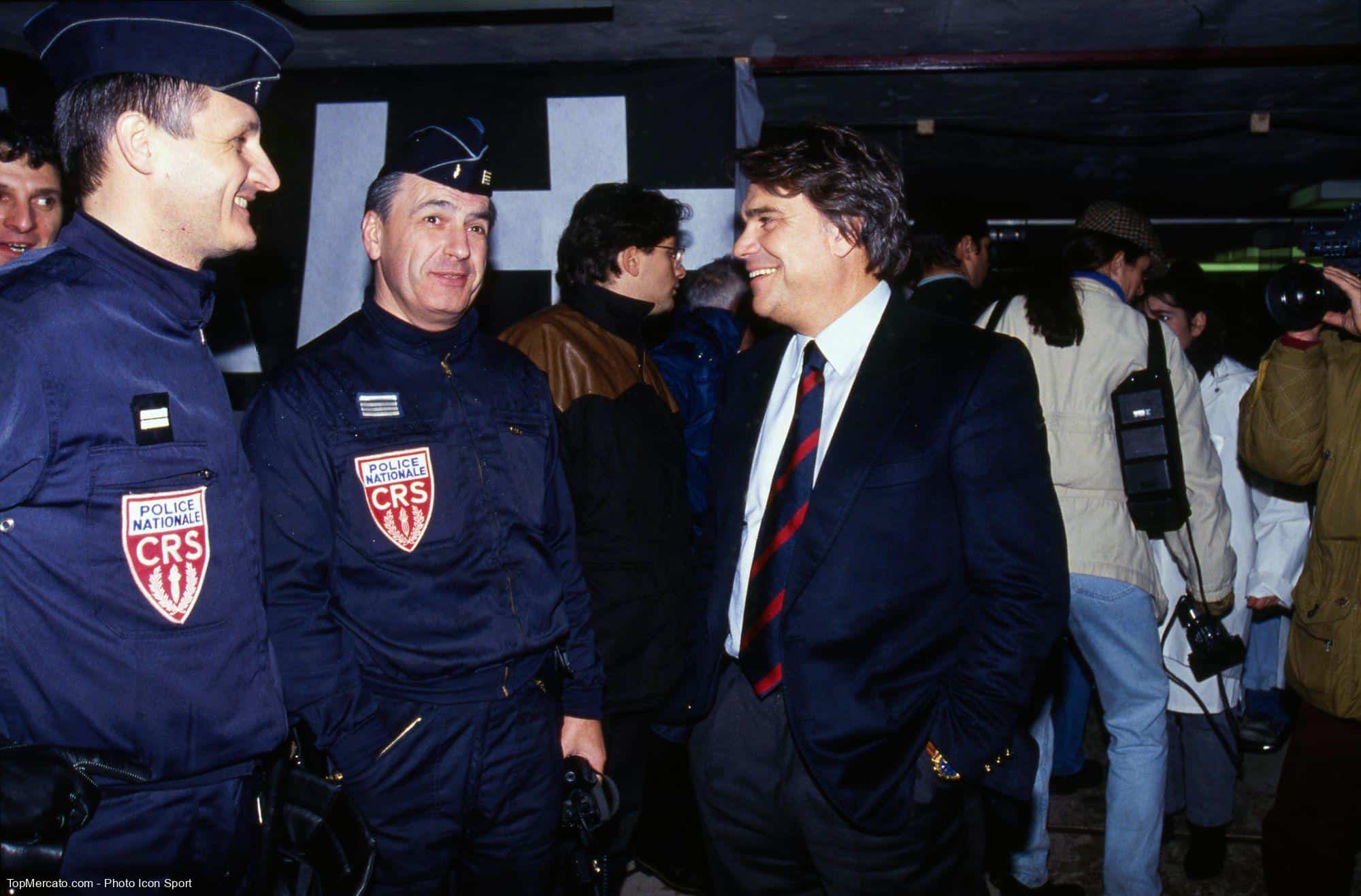 Bernard Tapie policier