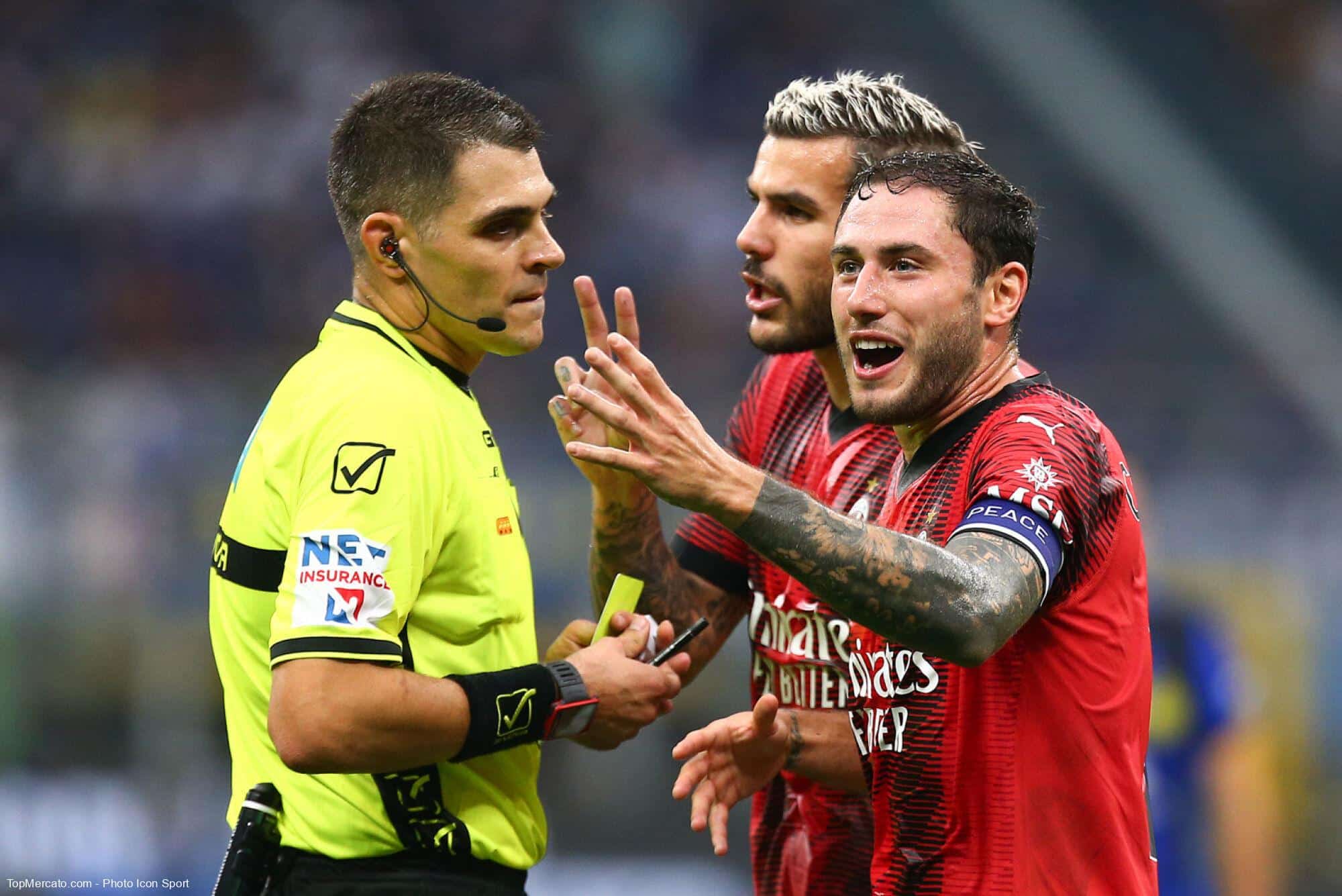 Davide Calabria Théo Hernandez AC Milan