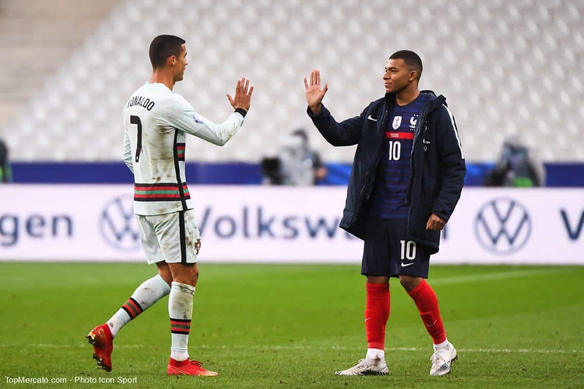 Kylian Mbappé Cristiano Ronaldo