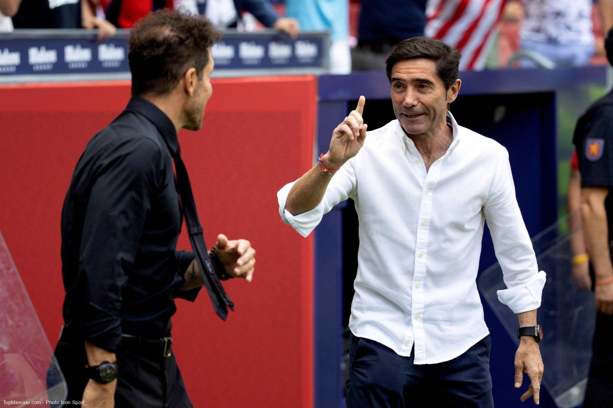 Marcelino et Diego Simeone