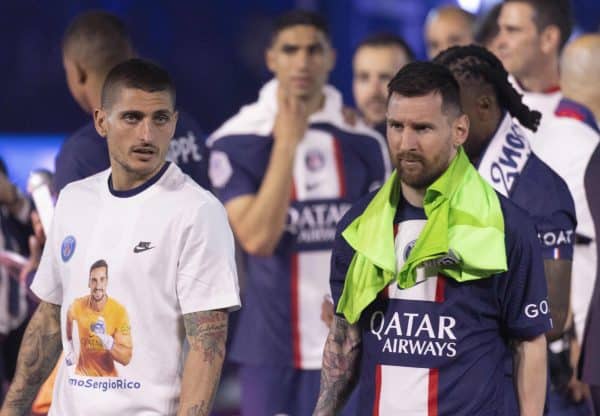 PSG : Messi réagit au départ de Verratti