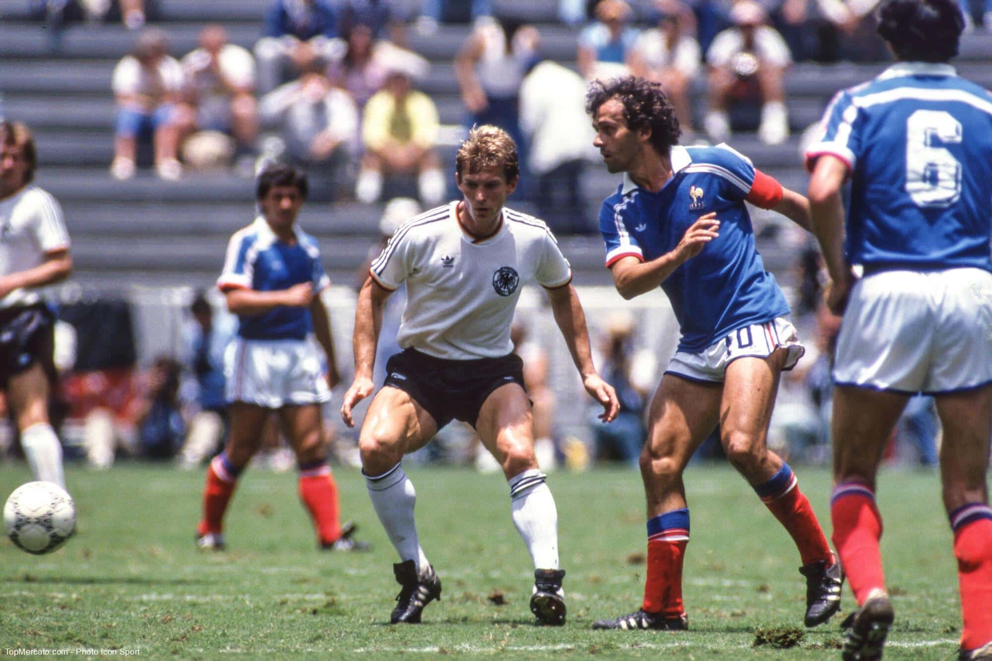 Michel Platini France Allemagne 1986