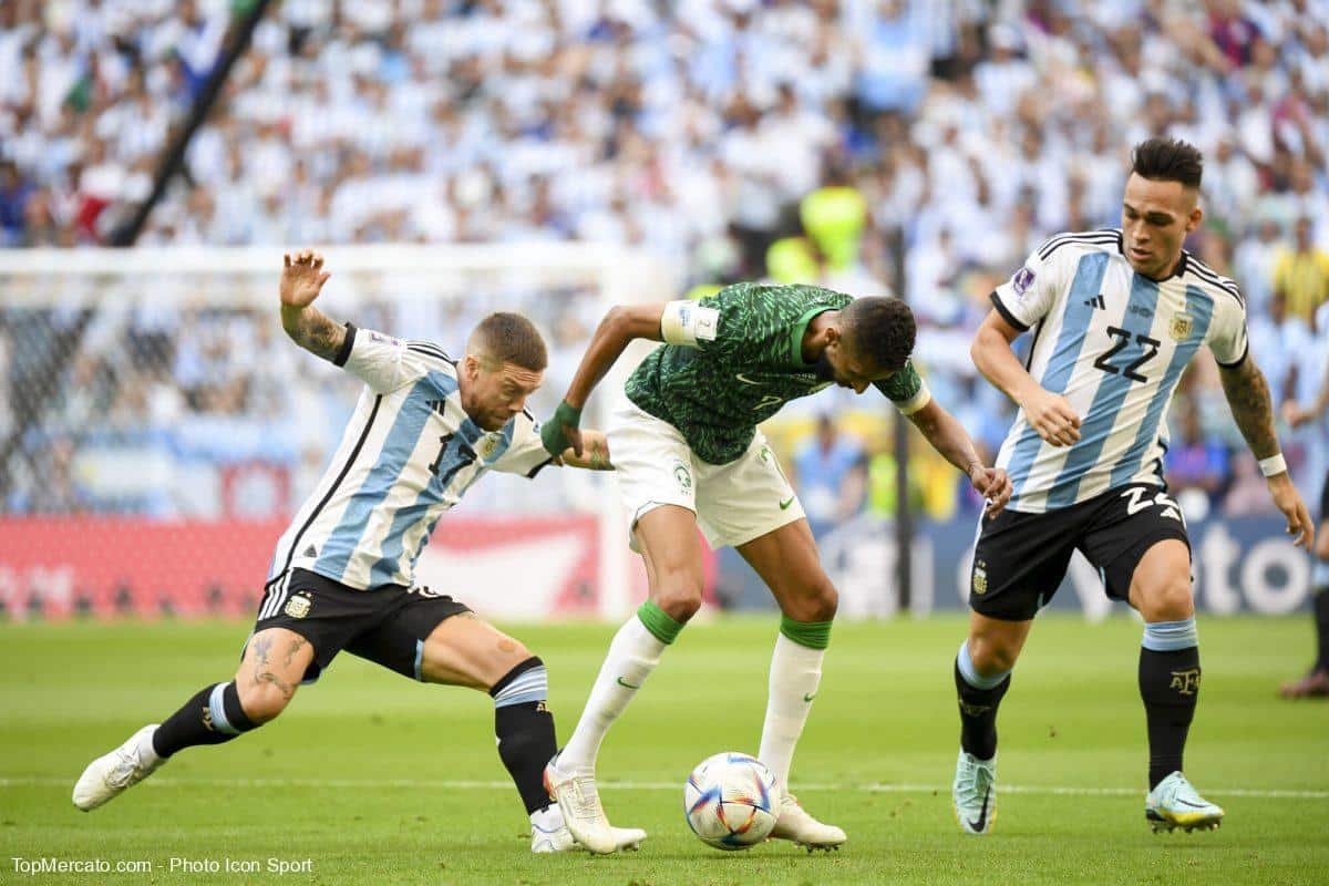 Papu Gomez Lautaro Martinez Argentine Arabie Saoudite
