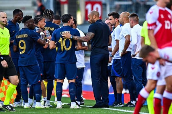 Rayan Cherki Thierry Henry France
