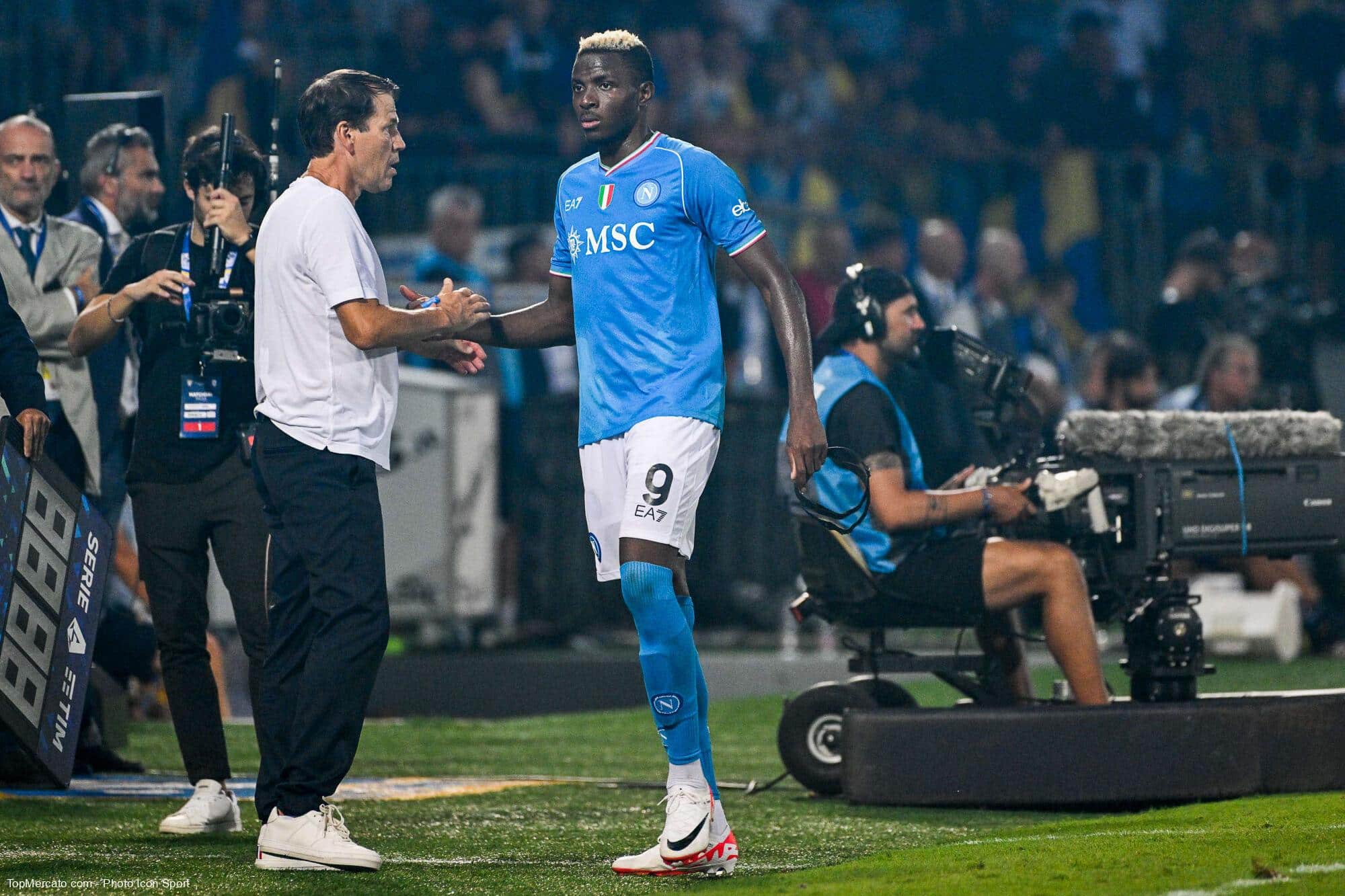Rudi Garcia Victor Osimhen Naples