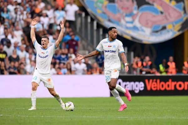 Vitinha Pierre-Emerick Aubameyang OM Marseille