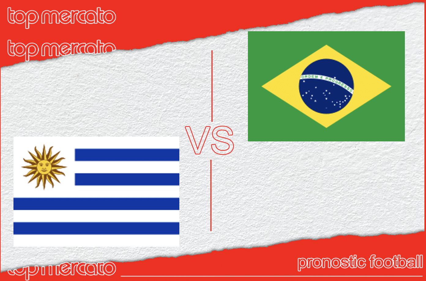 Pronostic Uruguay – Brésil