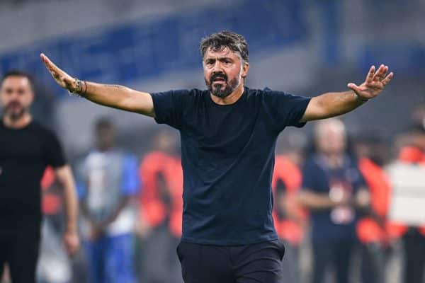 OM : Gattuso évoque un changement de système