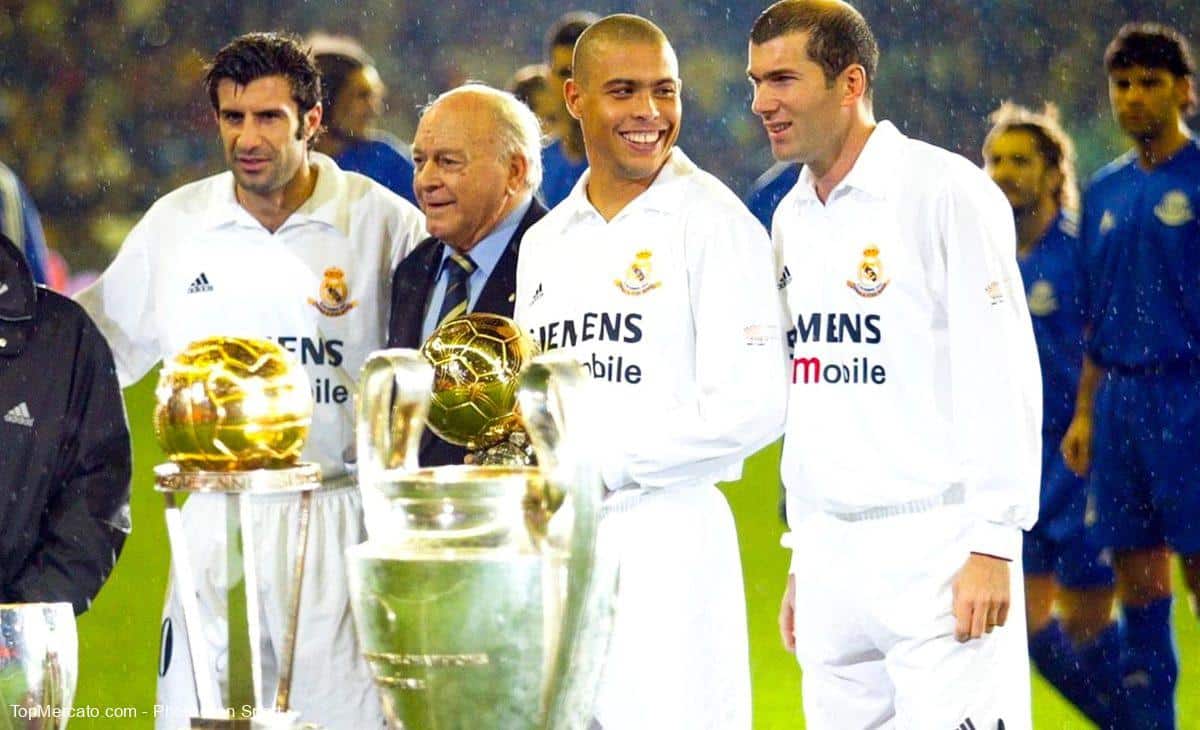 Luis Figo, Alfredo Di Stefano, Ronaldo, Zinedine, Real Madrid