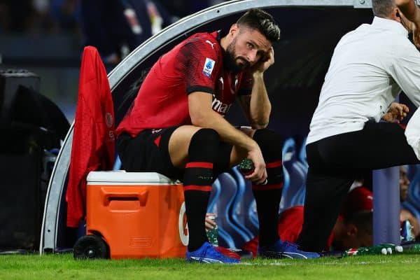 Milan AC : Giroud justifie sa colère contre son coach !