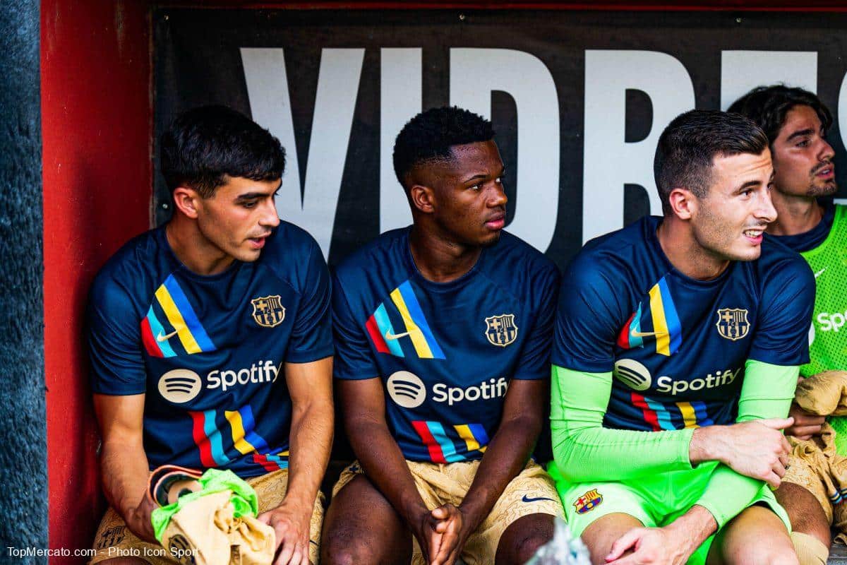 Pedri Ansu Fati FC Barcelone