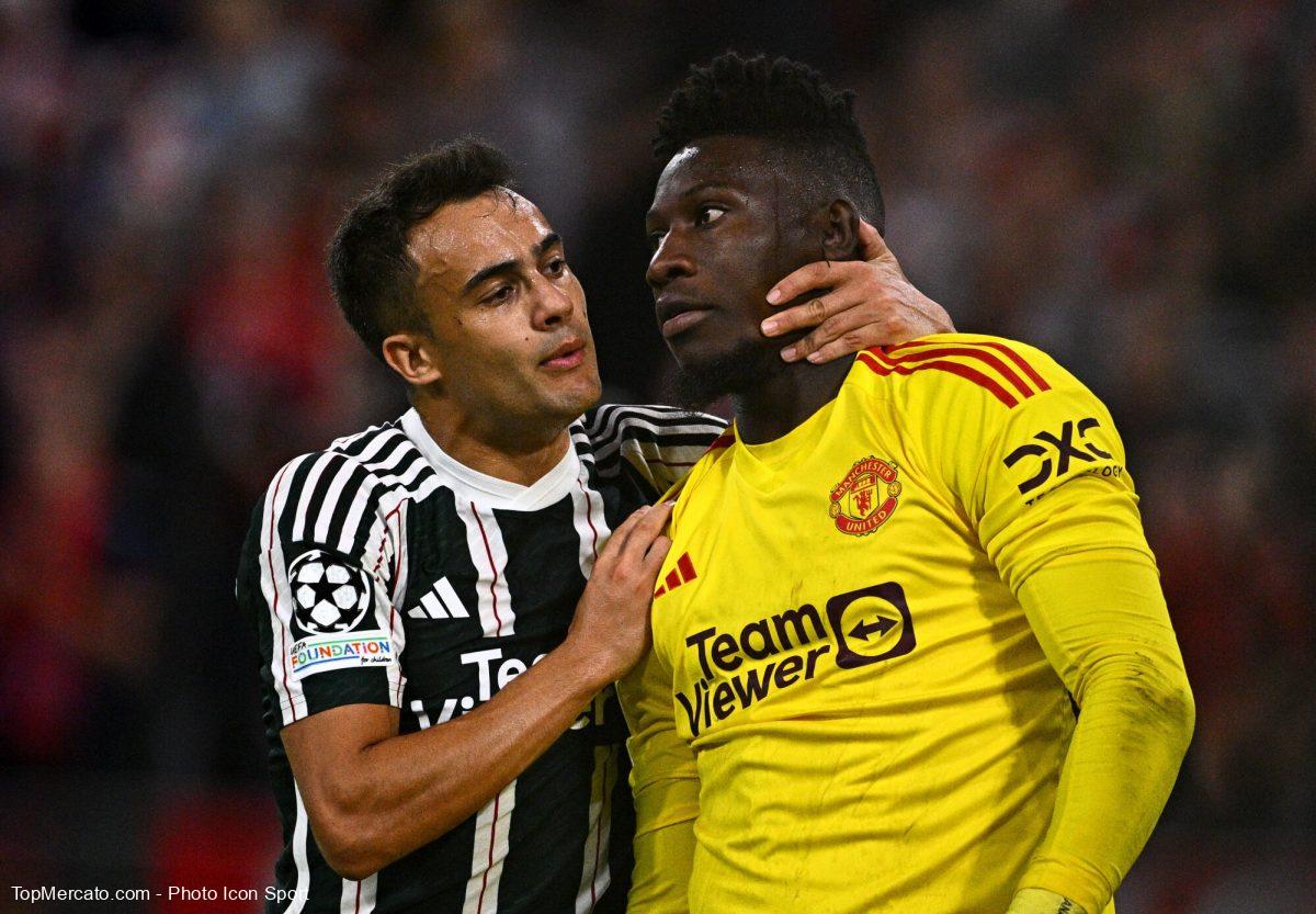 Sergio Reguilon Andre Onana Manchester United