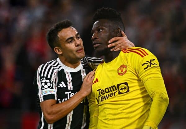 Sergio Reguilon Andre Onana Manchester United