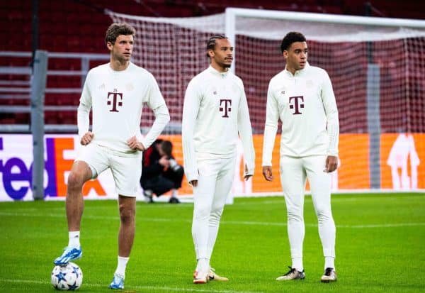 Thomas Müller Leroy Sané Jamal Musiala Bayern Munich