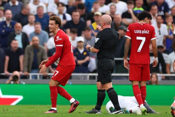 Tottenham Liverpool Luis Diaz