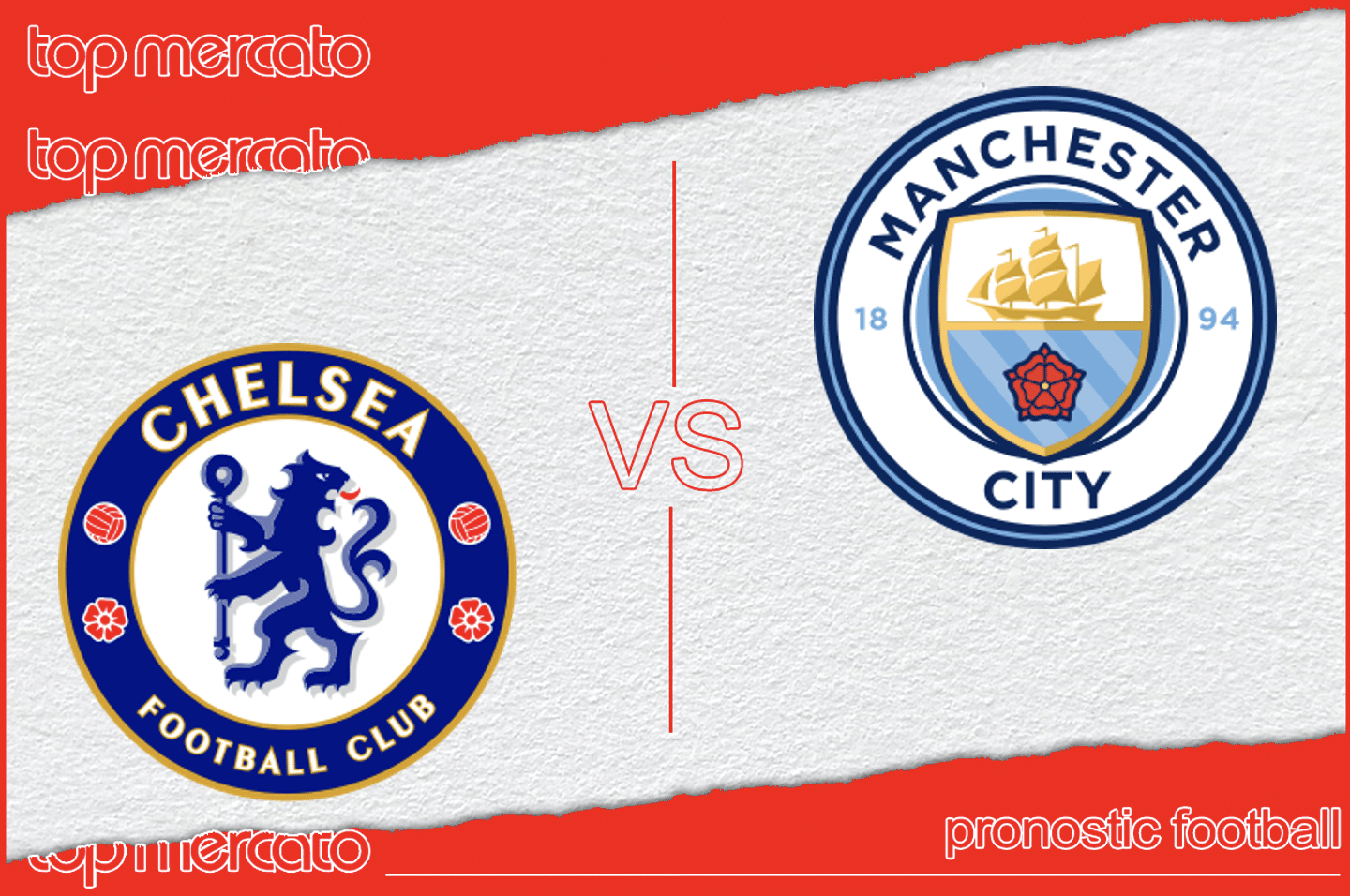 Pronostic Chelsea - Manchester City à jouer