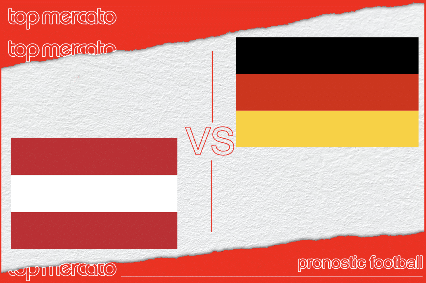 Pronostic Autriche - Allemagne à jouer