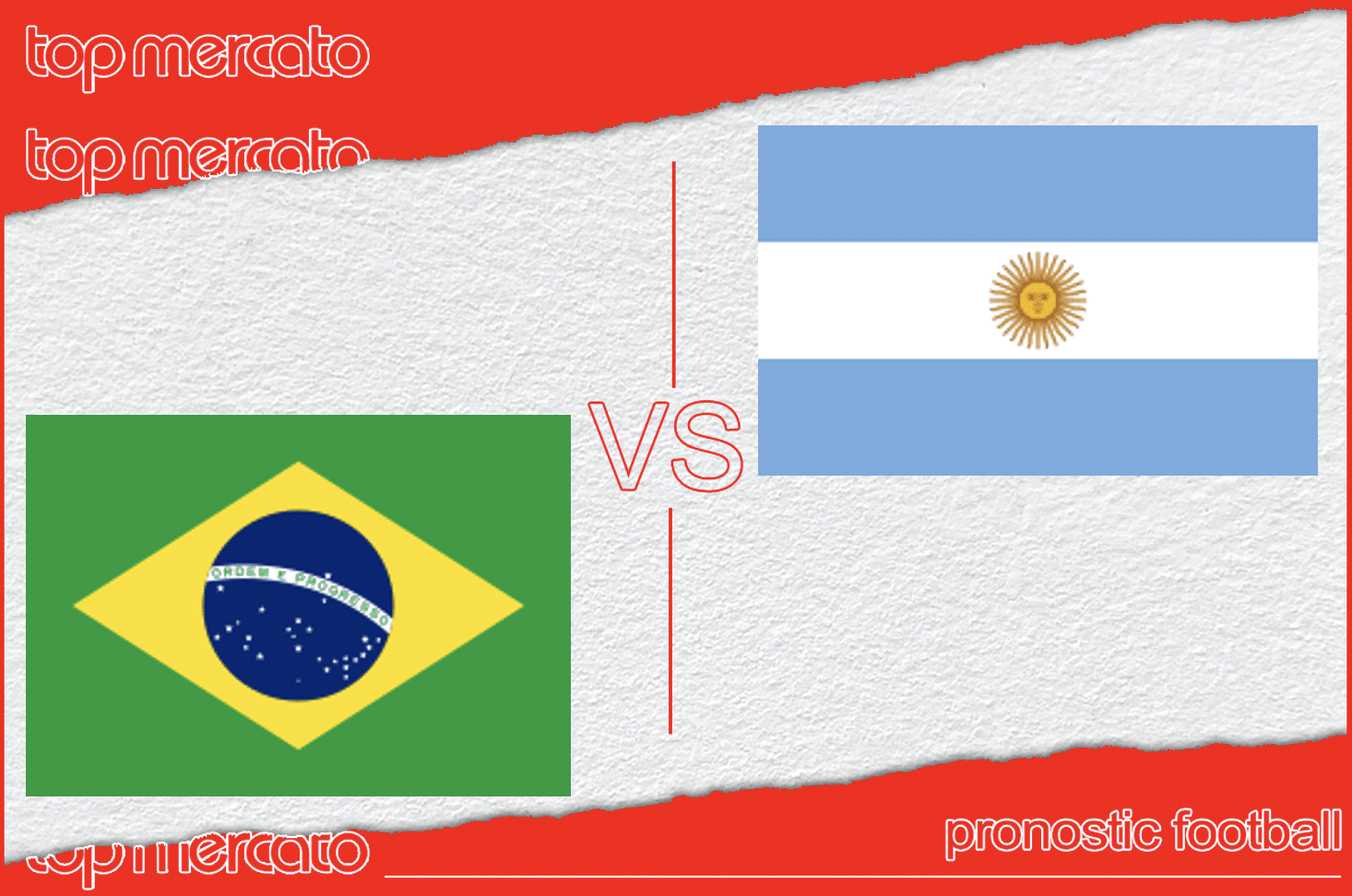 Pronostic Brésil - Argentine à jouer