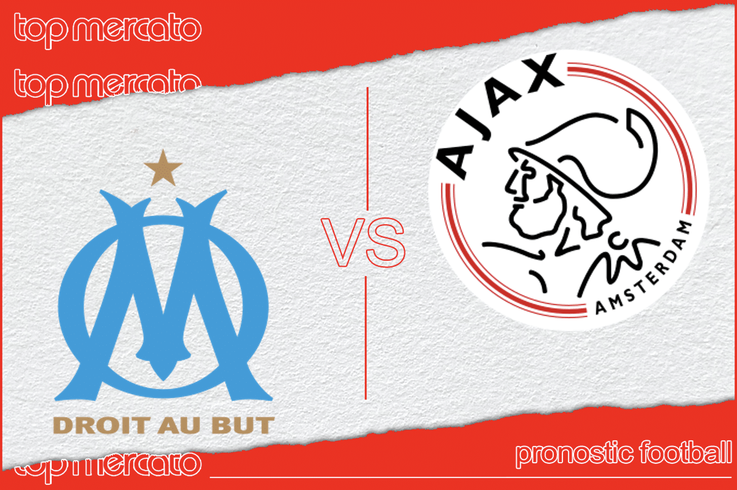 Pronostic OM - Ajax et meilleures cotes à jouer