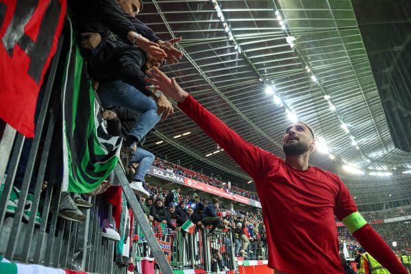 Nous y allons en tant que&, Donnarumma envoie un message à toute l'Europe