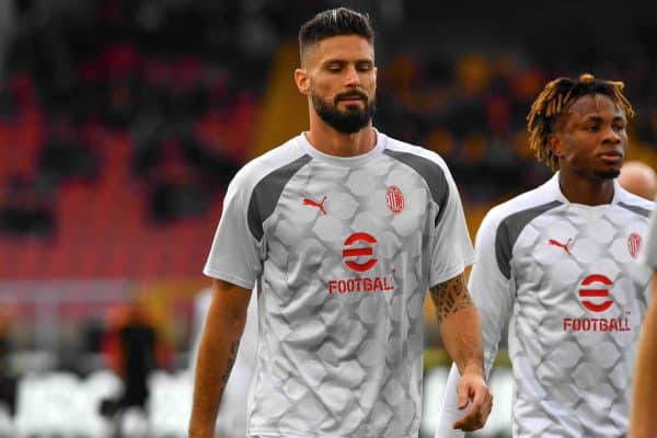 Milan AC : des questions sur l'avenir de Giroud